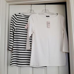 NWT Ann Taylor stretch top bundle